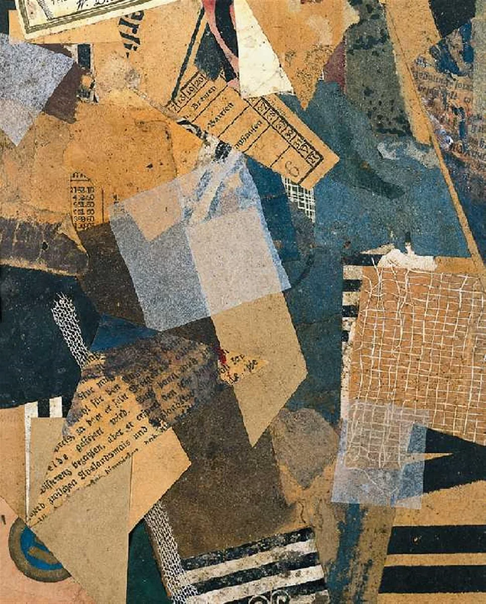 Mz 169 Formen im Raum. by Kurt Schwitters, other, 1920