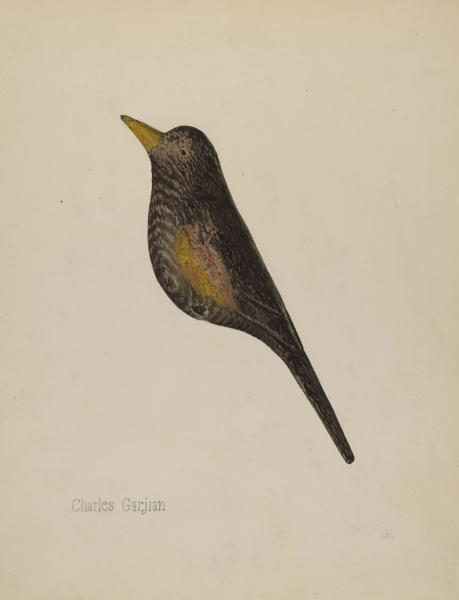 Decoy by Charles Garjian, index of american design, 1939