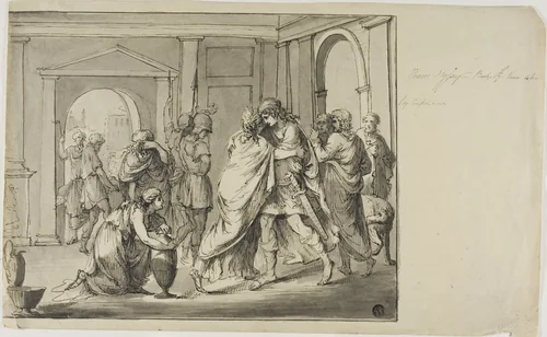 Homer's Odyssey by Giovanni Battista Cipriani, drawing, 1747-1785
