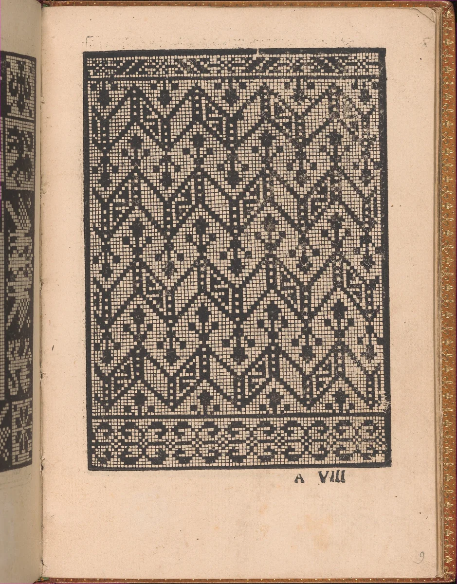 Convivio delle Belle Donne, page 9 (recto) by Nicolò Zoppino, book, 1532