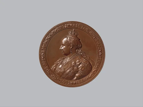 The Opening to the Public of the Royal Forest of Epping, May, 1882 by Charles Wiener, metalwork, 1882