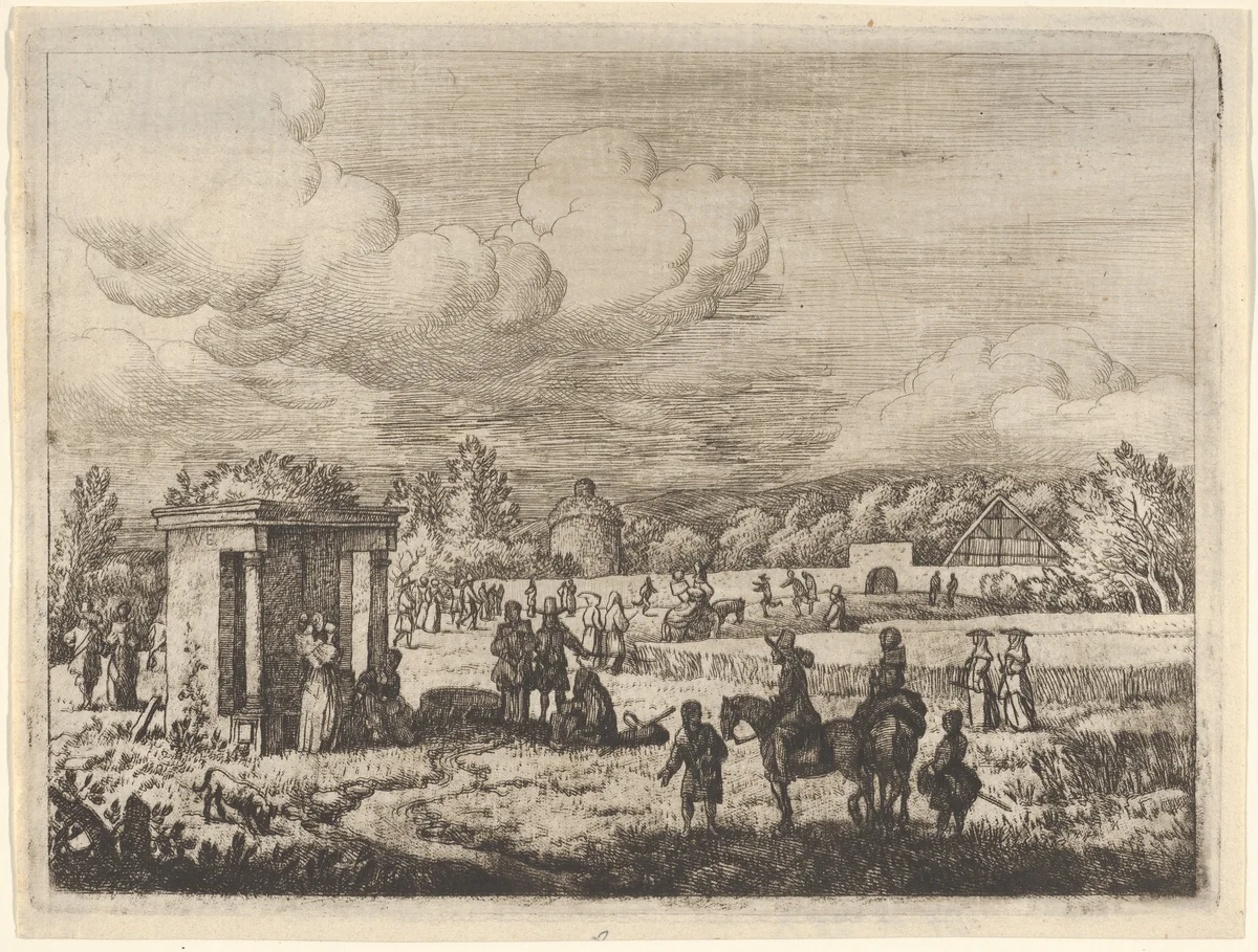 The First Spring by Allart van Everdingen, print, 1621-1675