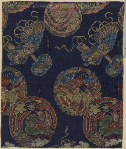 Fragment by Japan, textile, 1775-1825