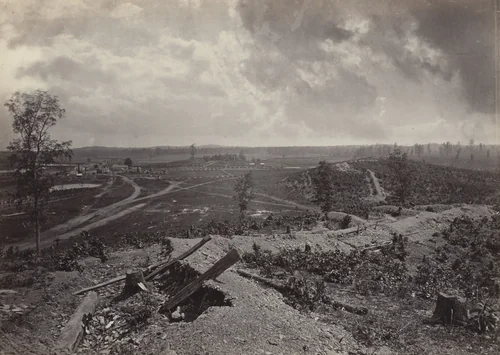 Resaca, from the Rebel Works from the album Photographic Views of Sherman's Campaign by George N. Barnard, photograph, 1864