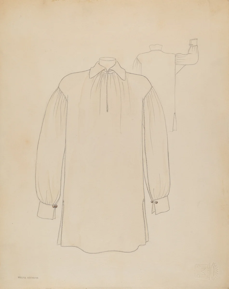 Shirt by Melita Hofmann, index of american design, 1936