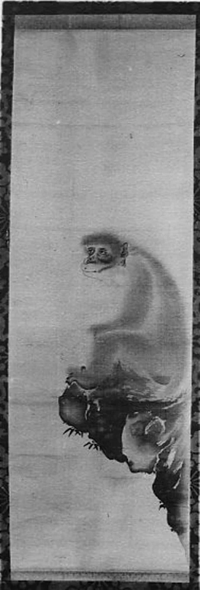 Monkey by Mori Sosen, painting, 1700-1799