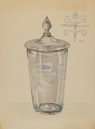 Covered Flip by Gertrude Lemberg, index of american design, 1936