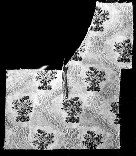 Fragment by France, Lyon, textile, 1701-1800