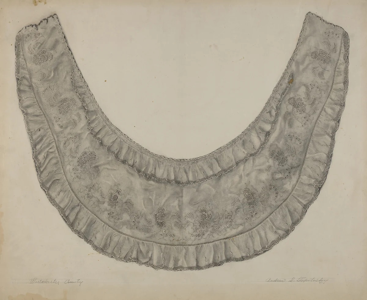 Collar by Andrew Topolosky, index of american design, 1938