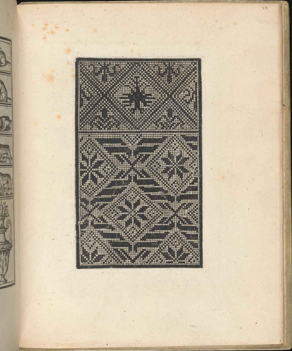 Trionfo Di Virtu. Libro Novo..., page 24 (verso) by Matteo Pagano, book, 1563