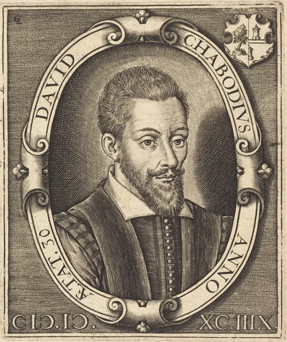David Chabodius by Léonard Gaultier, print, 1561-1641