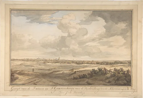 Panoramic Landscapes by anonymous, drawing, 1700-1800