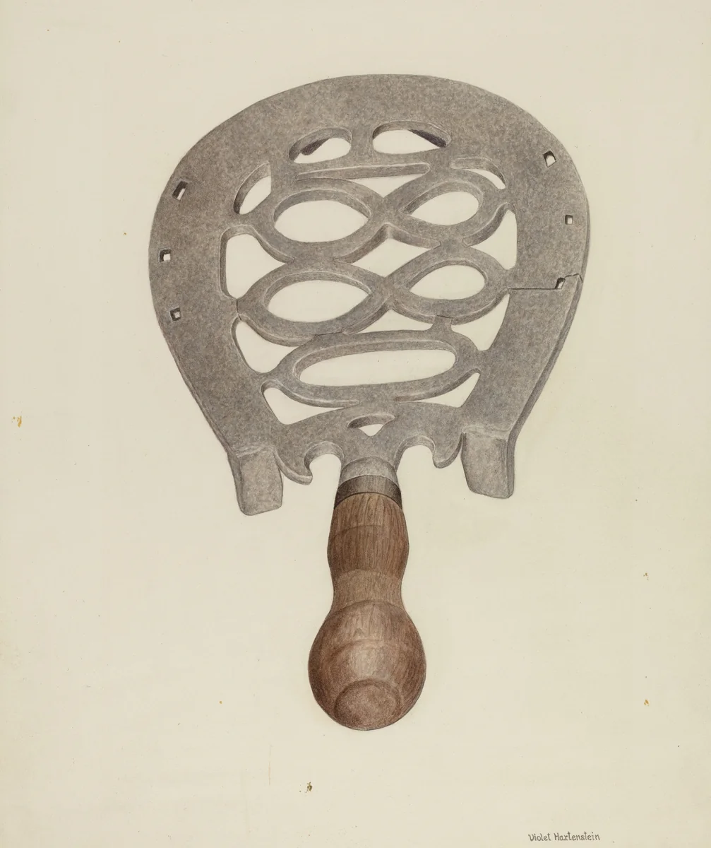 Trivet by Violet Hartenstein, index of american design, 1942