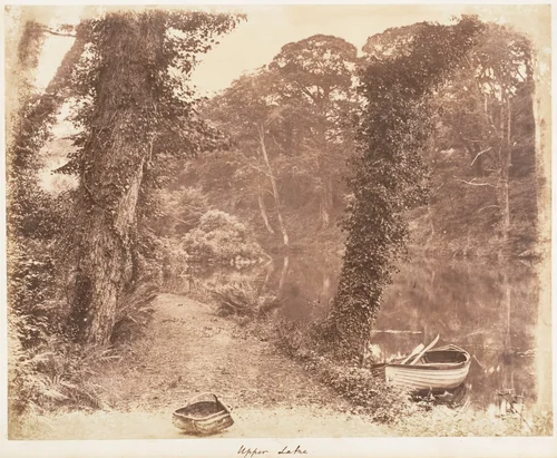 Upper Lake by John Dillwyn Llewelyn, photograph, 1853-1856
