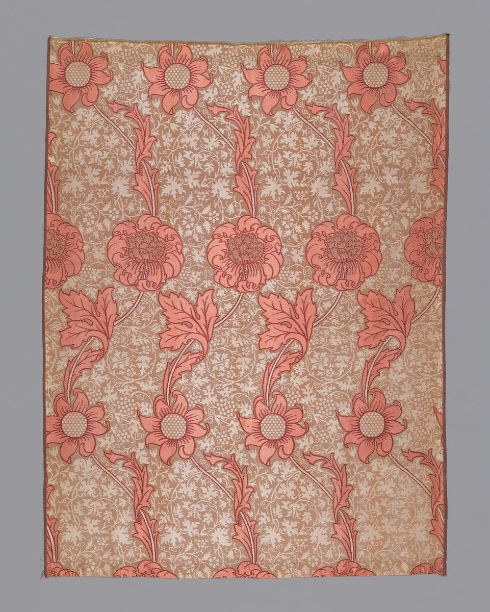 Kennet by William Morris, textile, 1883