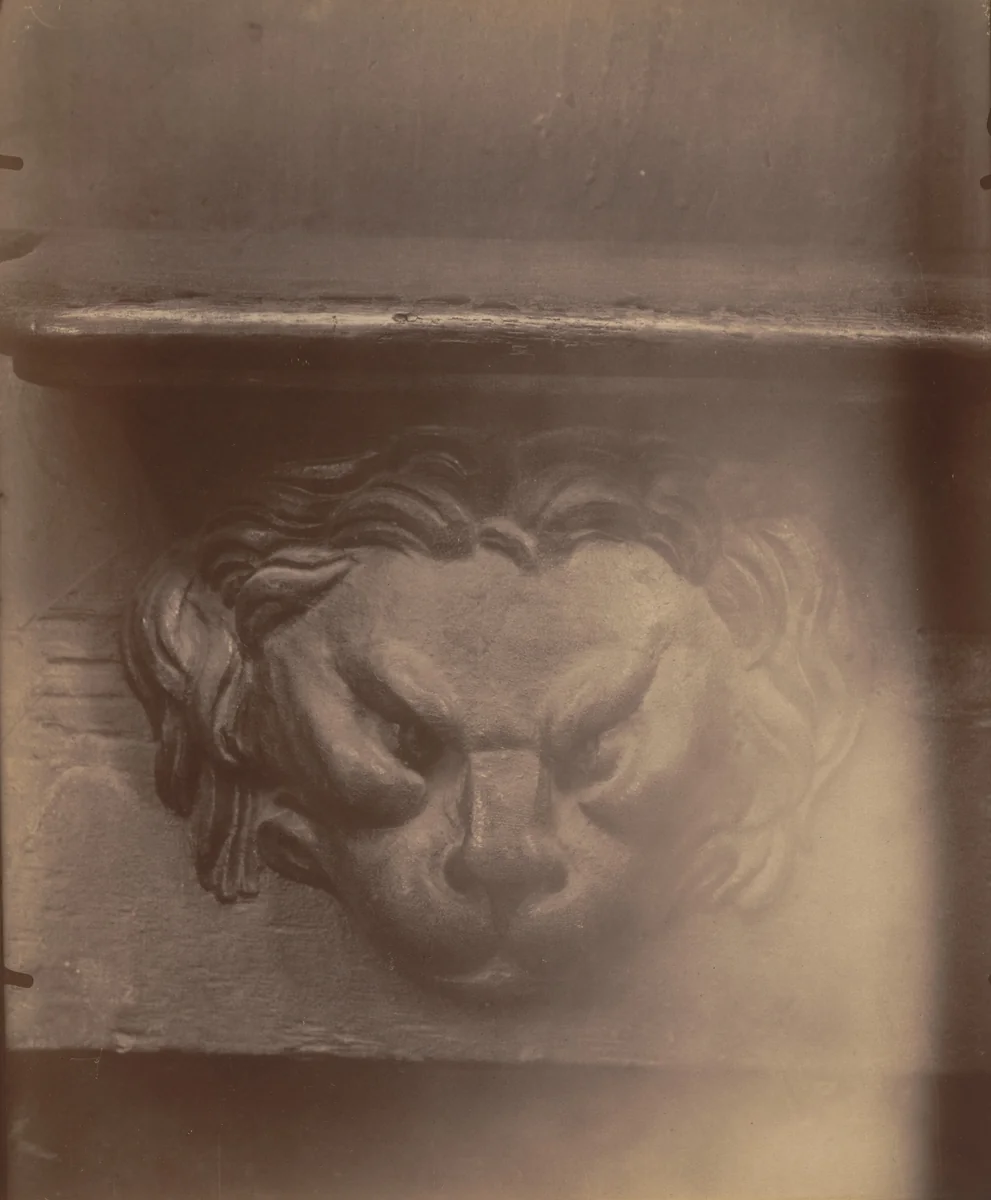 Saint-Gervais et Protais. Stalles by Eugène Atget, photograph, 1903