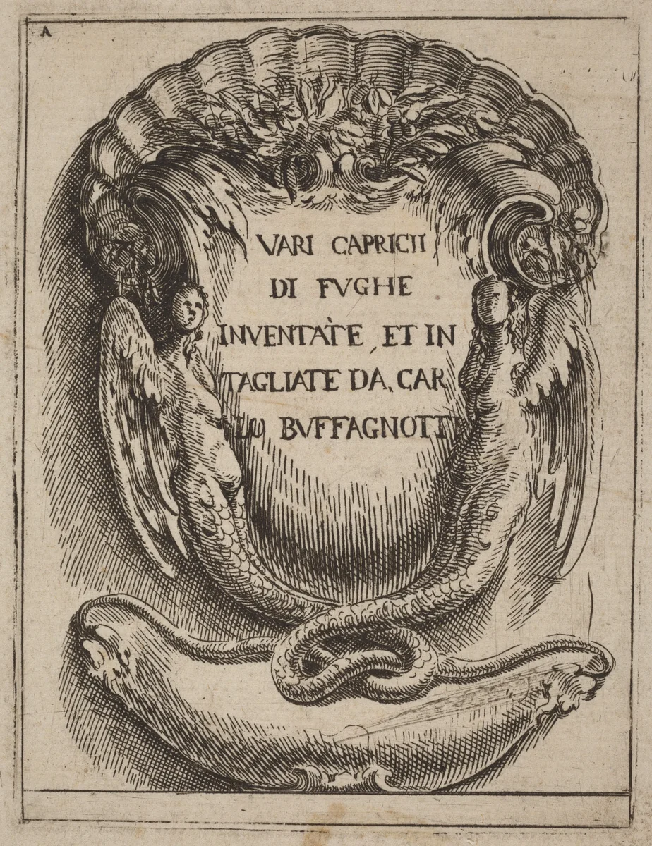 Frontispiece by Carlo Antonio Buffagnotti, print, 1690