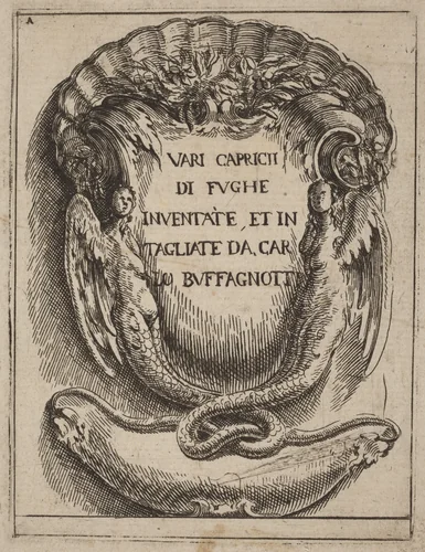 Frontispiece by Carlo Antonio Buffagnotti, print, 1690