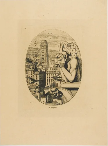 The Vampire by Charles Meryon, print, 1853