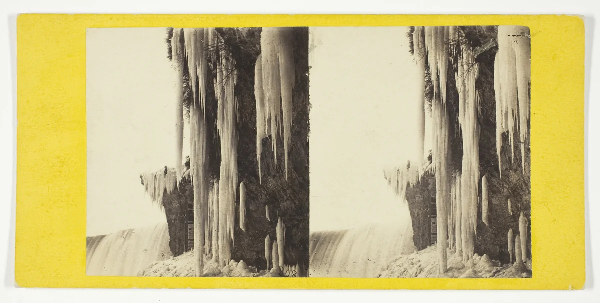 Niagara In Winter, from the series "Niagara in Winter" by Anthony & Company, photograph, 1860-1861