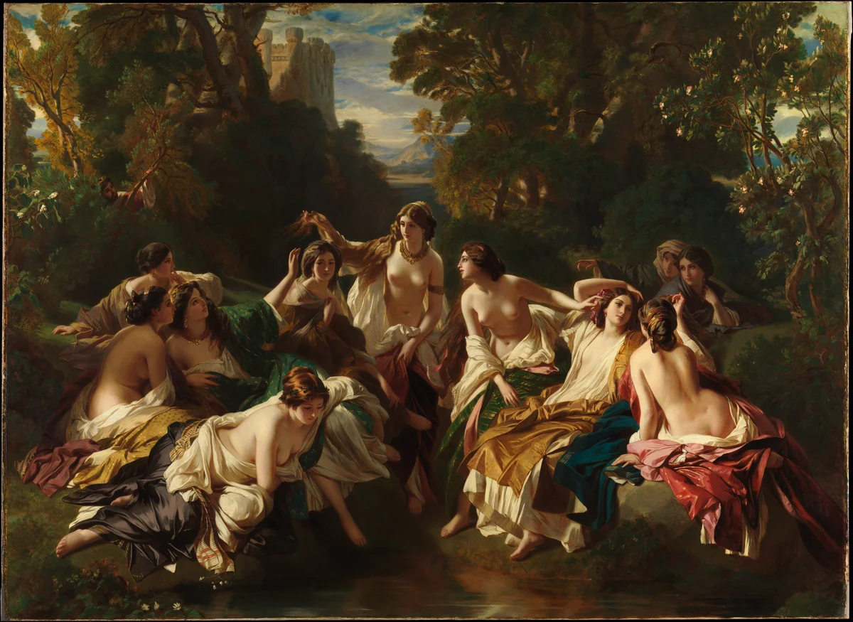 Florinda by Franz Xaver Winterhalter, painting, 1853