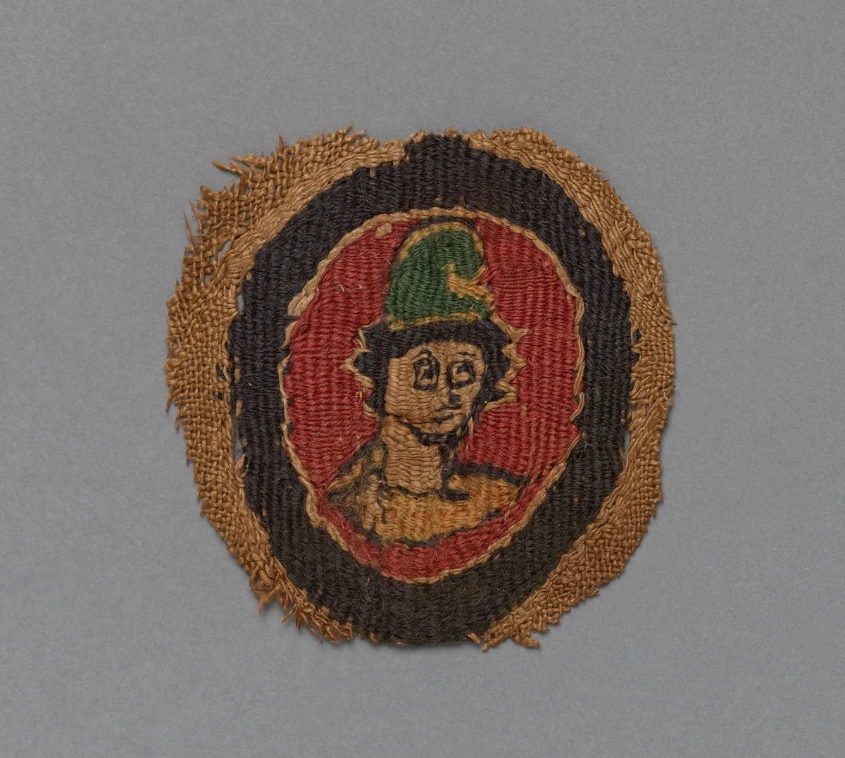 Fragment from a Tunic by Unknown, textile, 500-1599