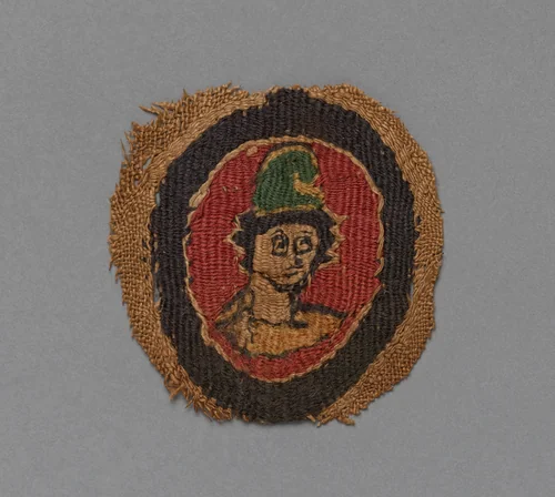 Fragment from a Tunic by Unknown, textile, 500-1599