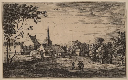 Hesbeen by Roelant Roghman, print, 1627-1692