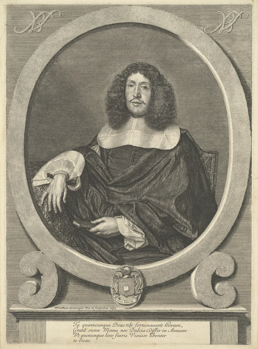 Vincent Barthélémy by Nicolas de Plattemontagne, print, 1657