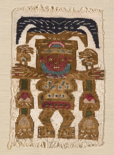Patch by Lambayeque, textile, 1000-1476