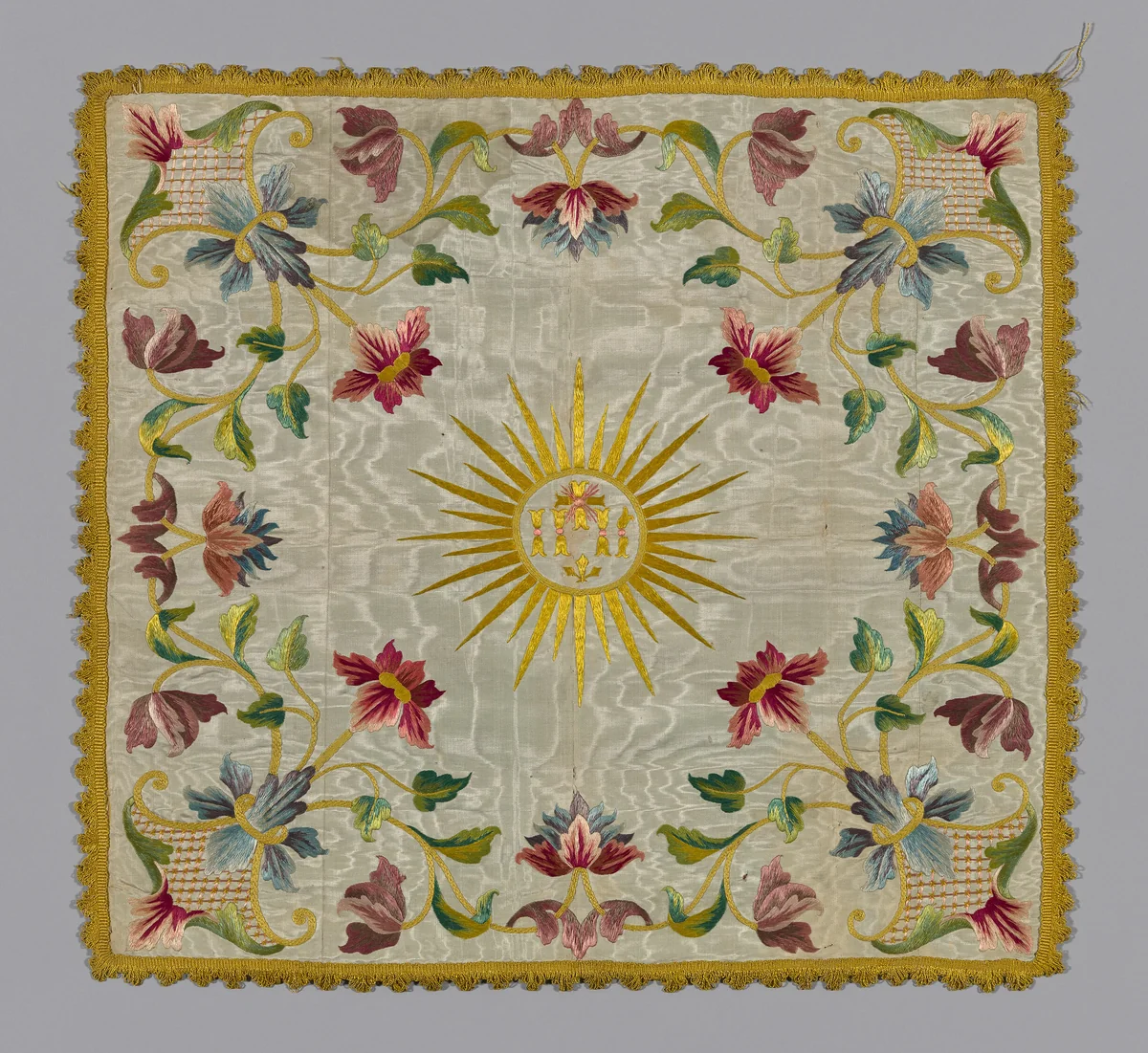 Chalice Cover by Italy, textile, 1801-1900