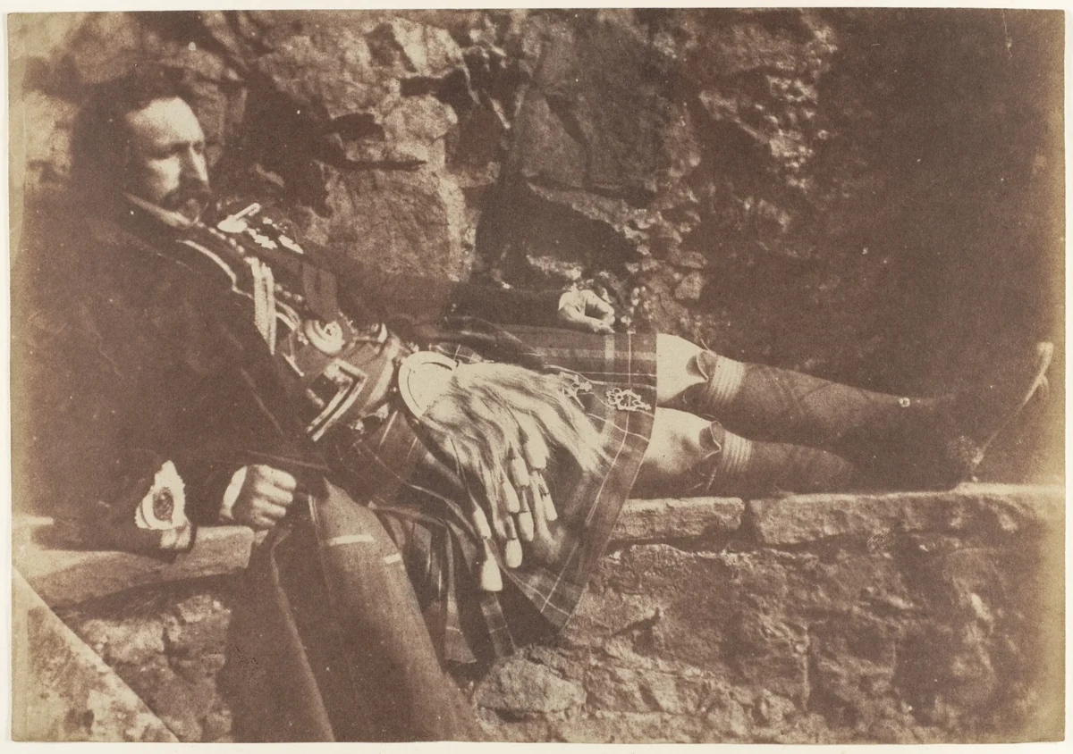 [Charles Edward Stuart, also known as Charles Manning Allan] by Hill and Adamson, photograph, 1843-1847