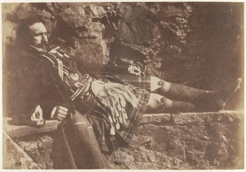 [Charles Edward Stuart, also known as Charles Manning Allan] by Hill and Adamson, photograph, 1843-1847