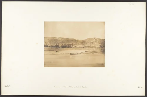 Vue prise au Sud-Est de Philae - Cherk-el-Hesseh by Maxime Du Camp, photograph, 1850