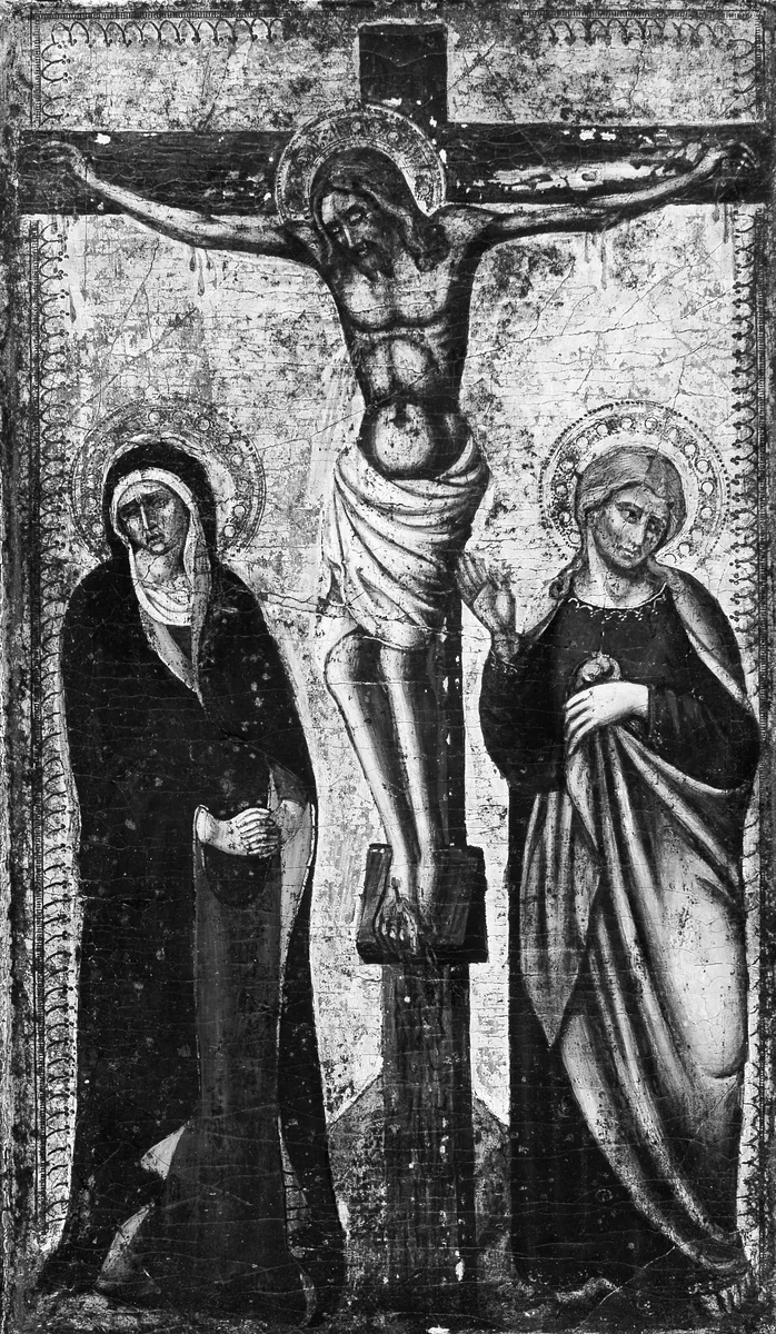 The Crucifixion by Luca di Tommè, painting, 1920-1925