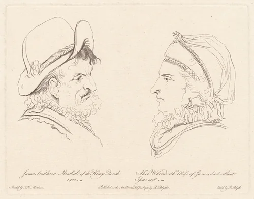 James Smithson and Alice Whitworth by Robert Blyth
John Hamilton Mortimer, print, 1780