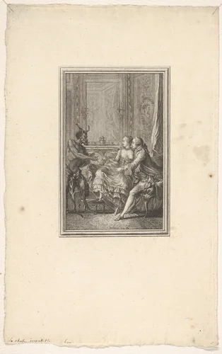 Lafontaine Tales, Amsterdam by Joseph de Longueil, print, 1730-1792