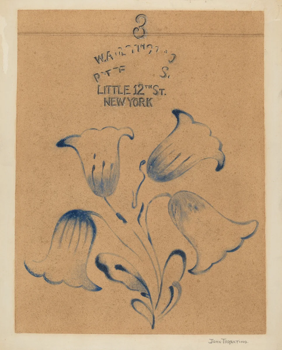 Jar by John Tarantino, index of american design, 1940