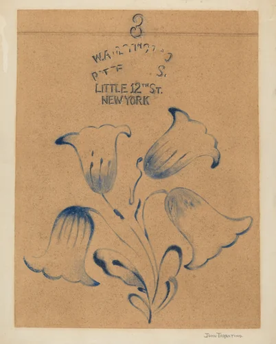 Jar by John Tarantino, index of american design, 1940