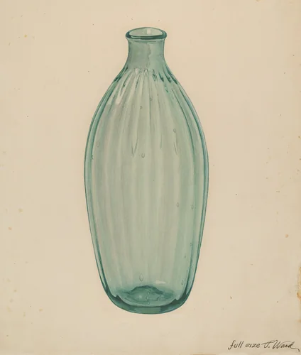 Toilet Bottle by Paul Ward, index of american design, 1937