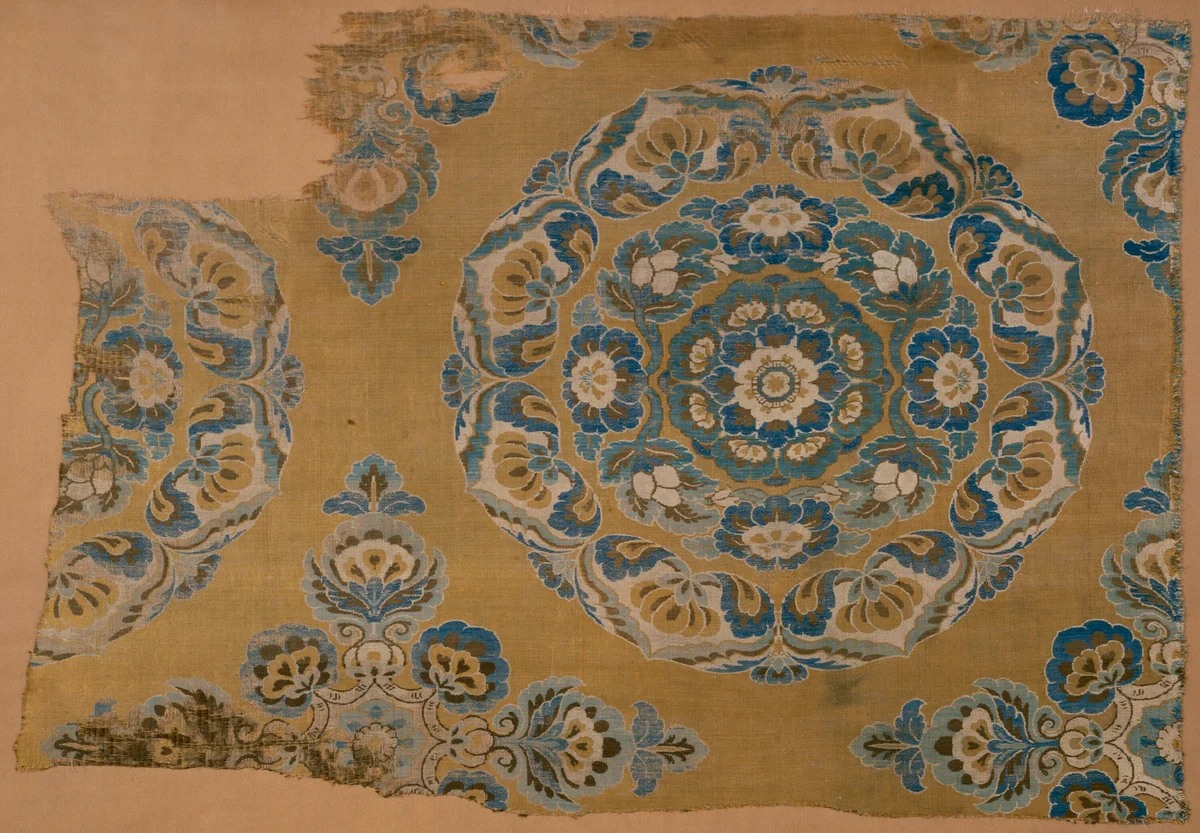 Fragment (Dress Fabric) by China, textile, 775-825