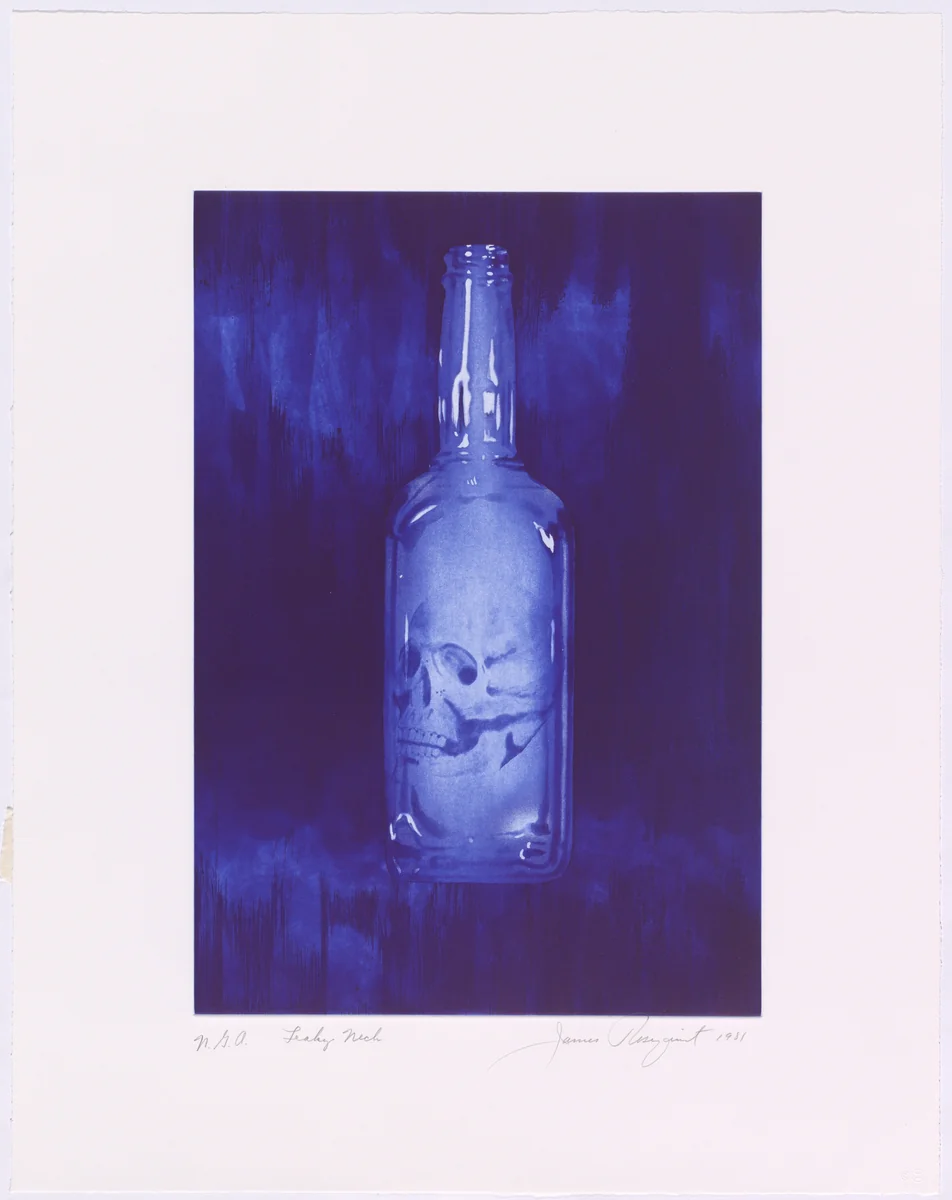 Leaky Neck by James Rosenquist; Patrick Foy; Gemini G.E.L., print, 1980-1982