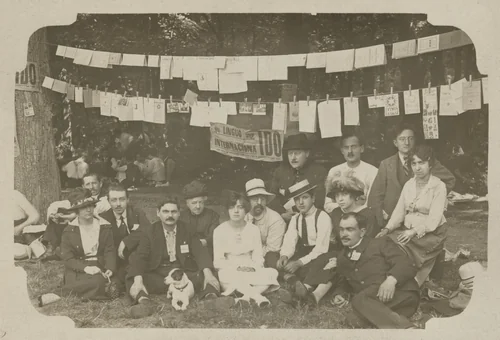 Linguo internaciona TDO, Paris by Unidentified Photographer, photograph, 1920