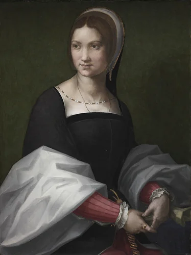 Portrait of a Woman by Andrea del Sarto, painting, 1513-1523