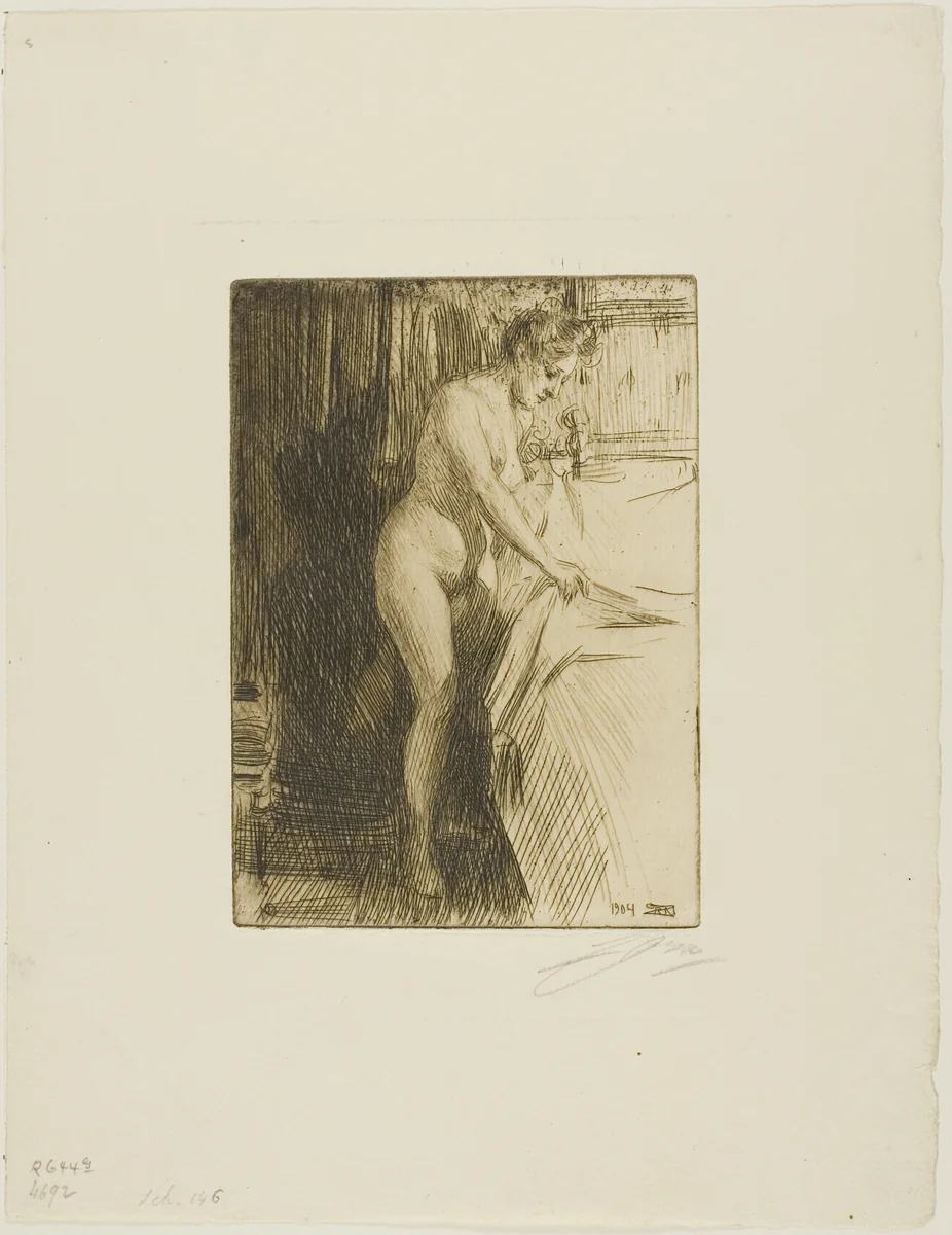 Olandine by Anders Zorn, print, 1904