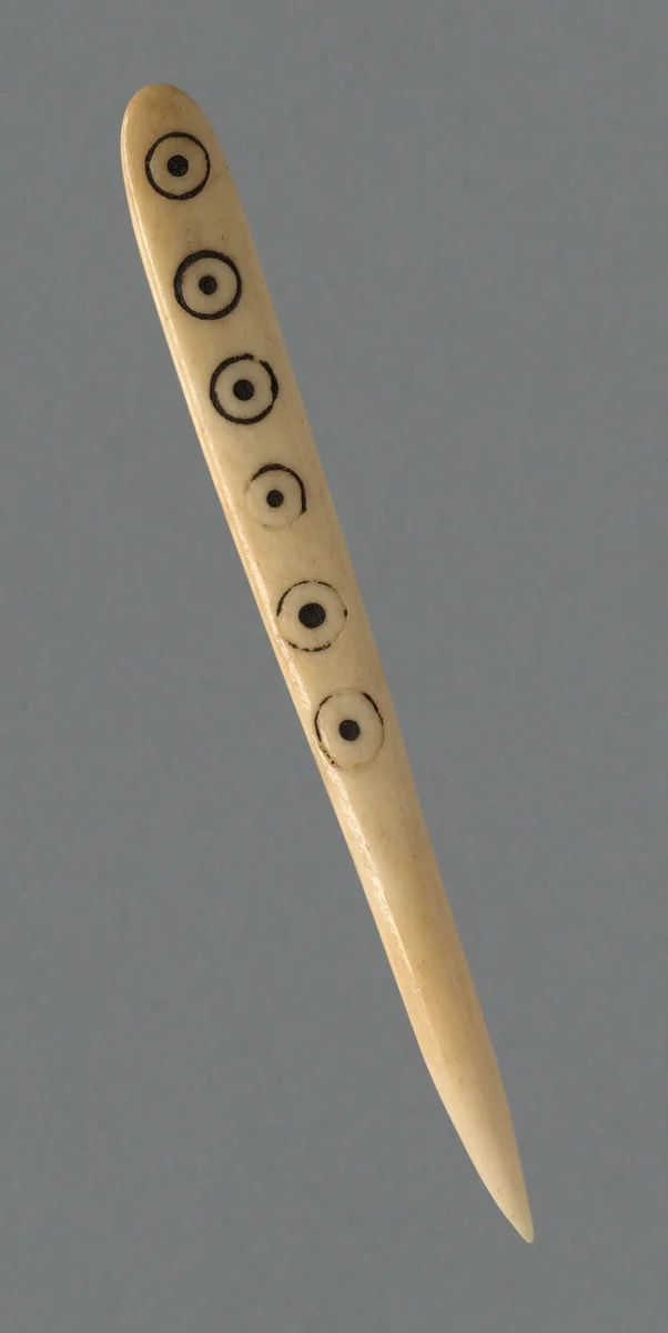 Bone Pick by Peru, Probably central coast, textile, 1000-1476