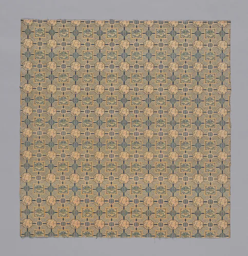 Fragment (Furnishing Fabric) by China, textile, 1850-1900
