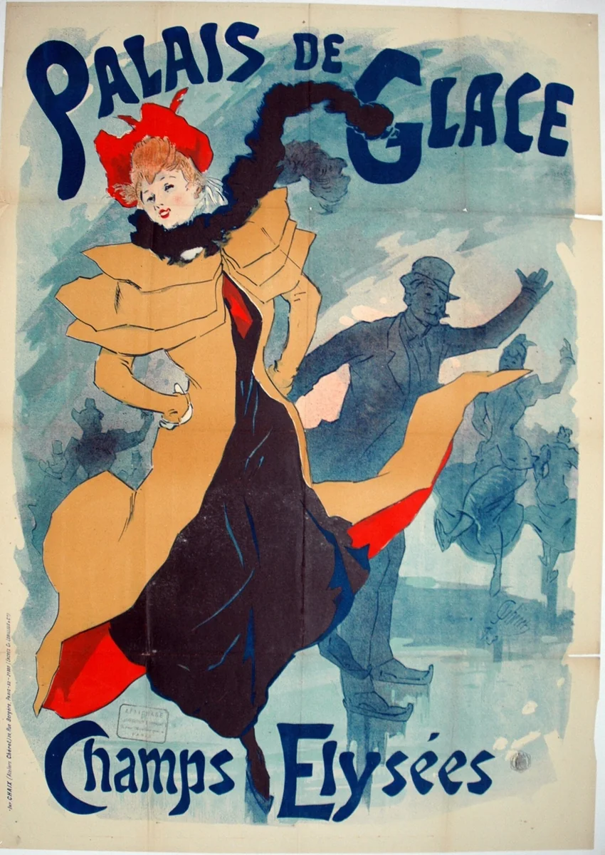 Palais de Glace by Jules Chéret, print, 1891