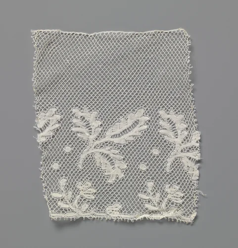 Strook kloskant met drieblad by anonymous, other, 1820