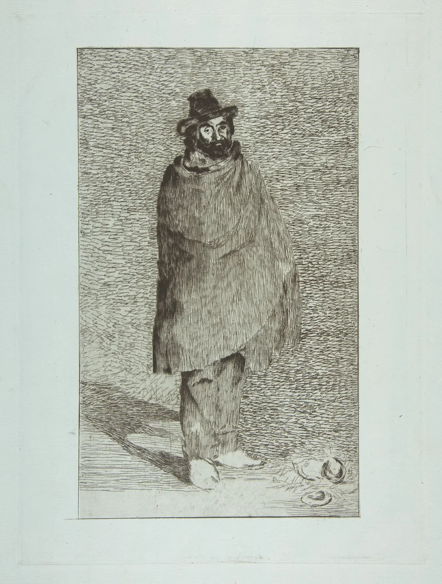 The Philosopher (Le Philosophe) by Edouard Manet, print, 1865-1866